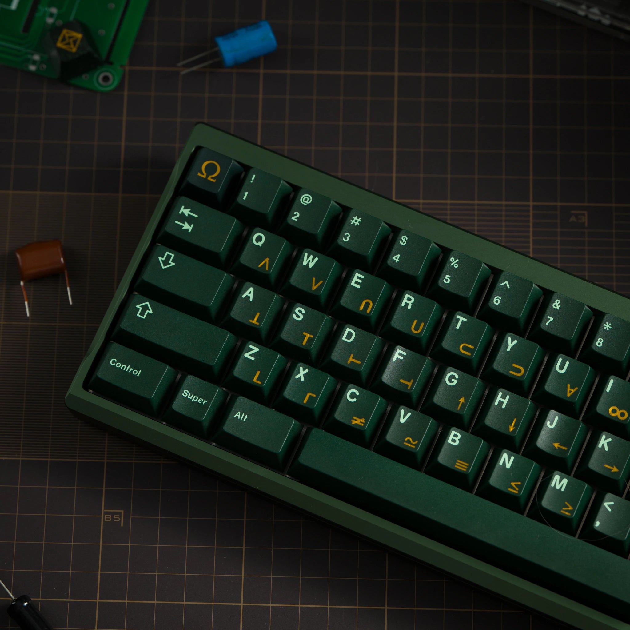 KeyKobo OHM Keycap Set - SerpentKeys