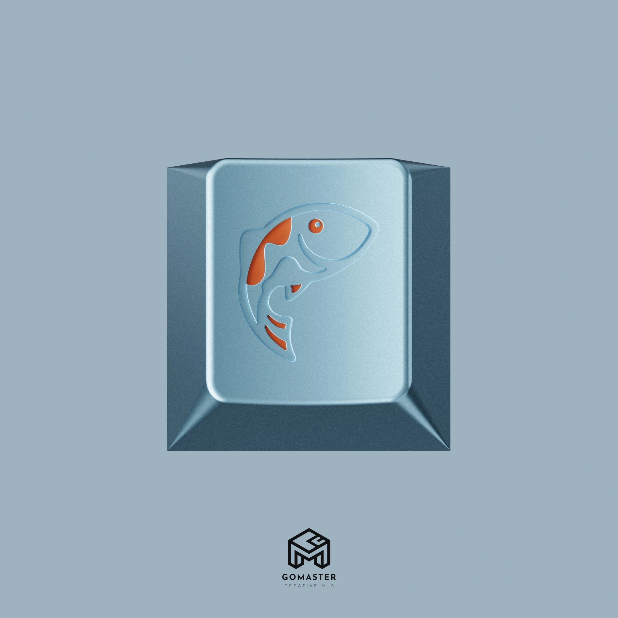 GoMaster Salmon Reborn R2 Keycap Set