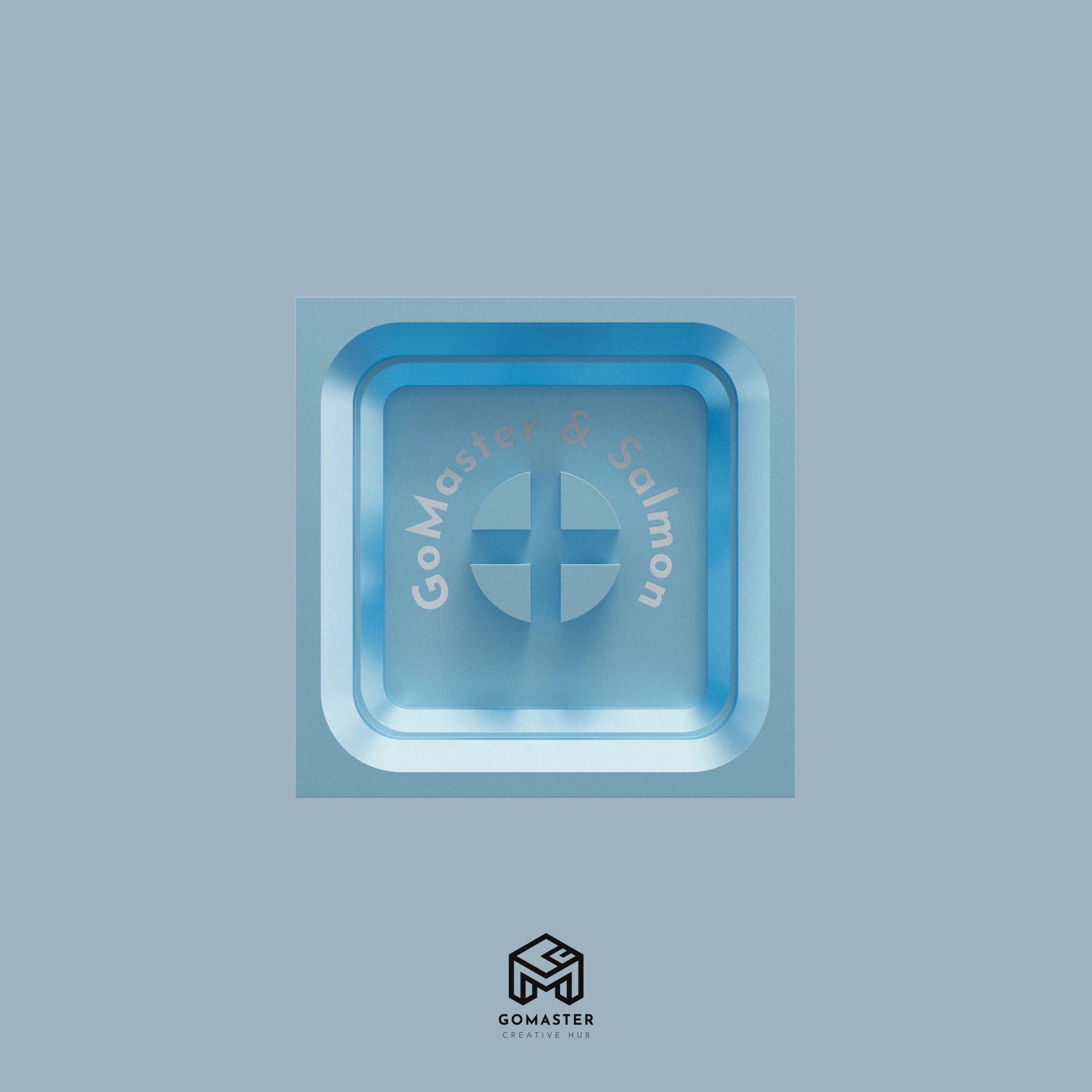 GoMaster Salmon Reborn R2 Keycap Set