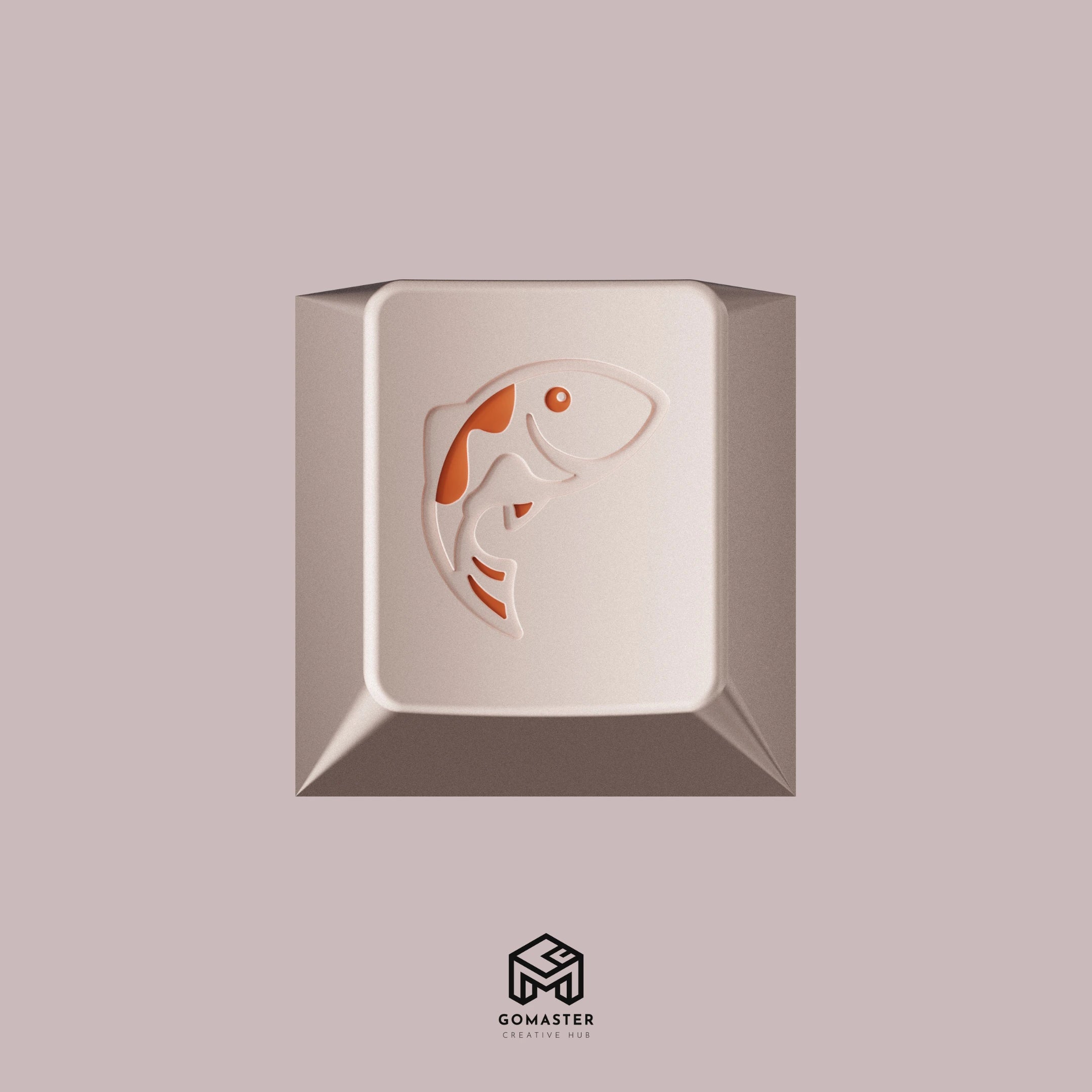 GoMaster Salmon Reborn R2 Keycap Set