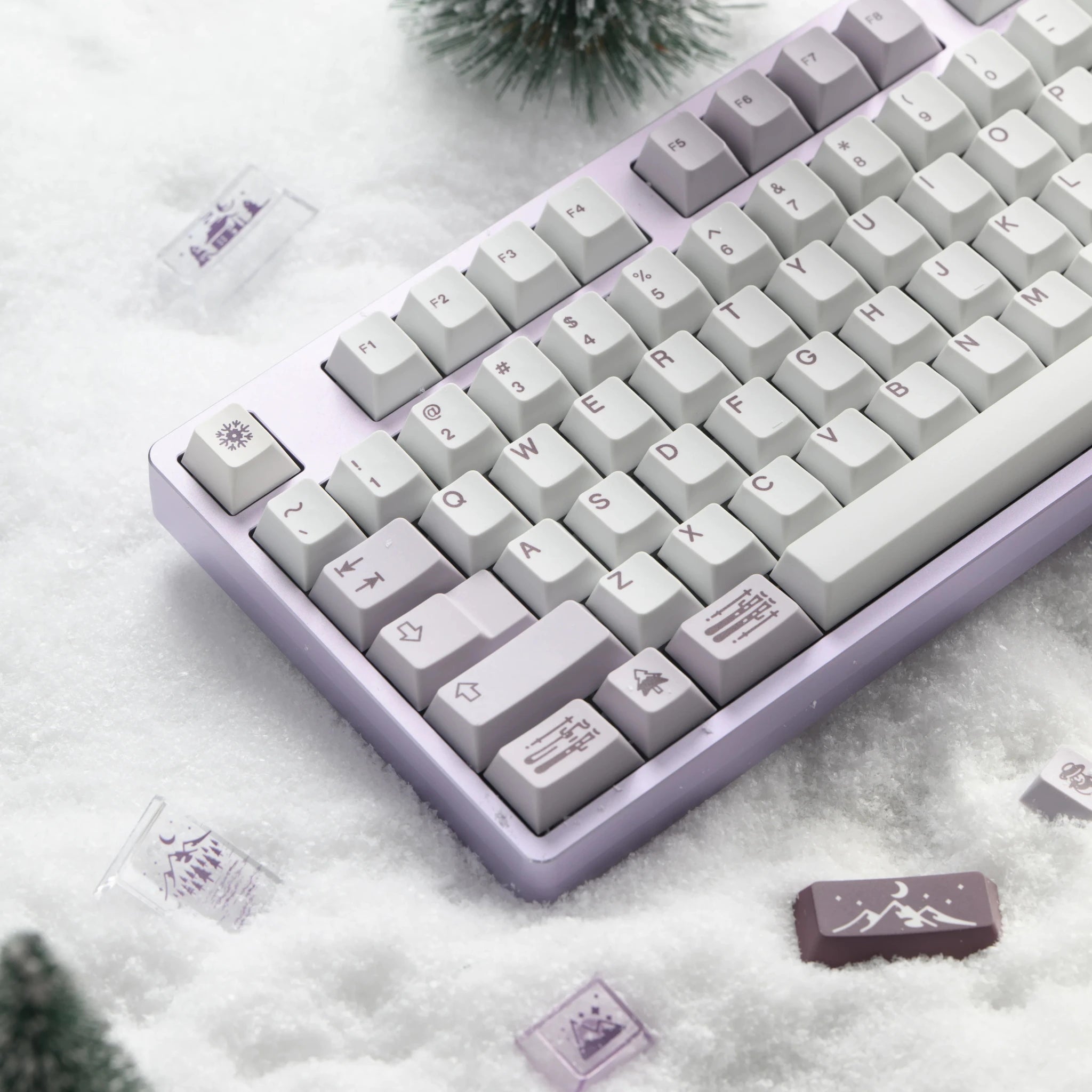 GoMaster Winter Breath R2 Keycap Set