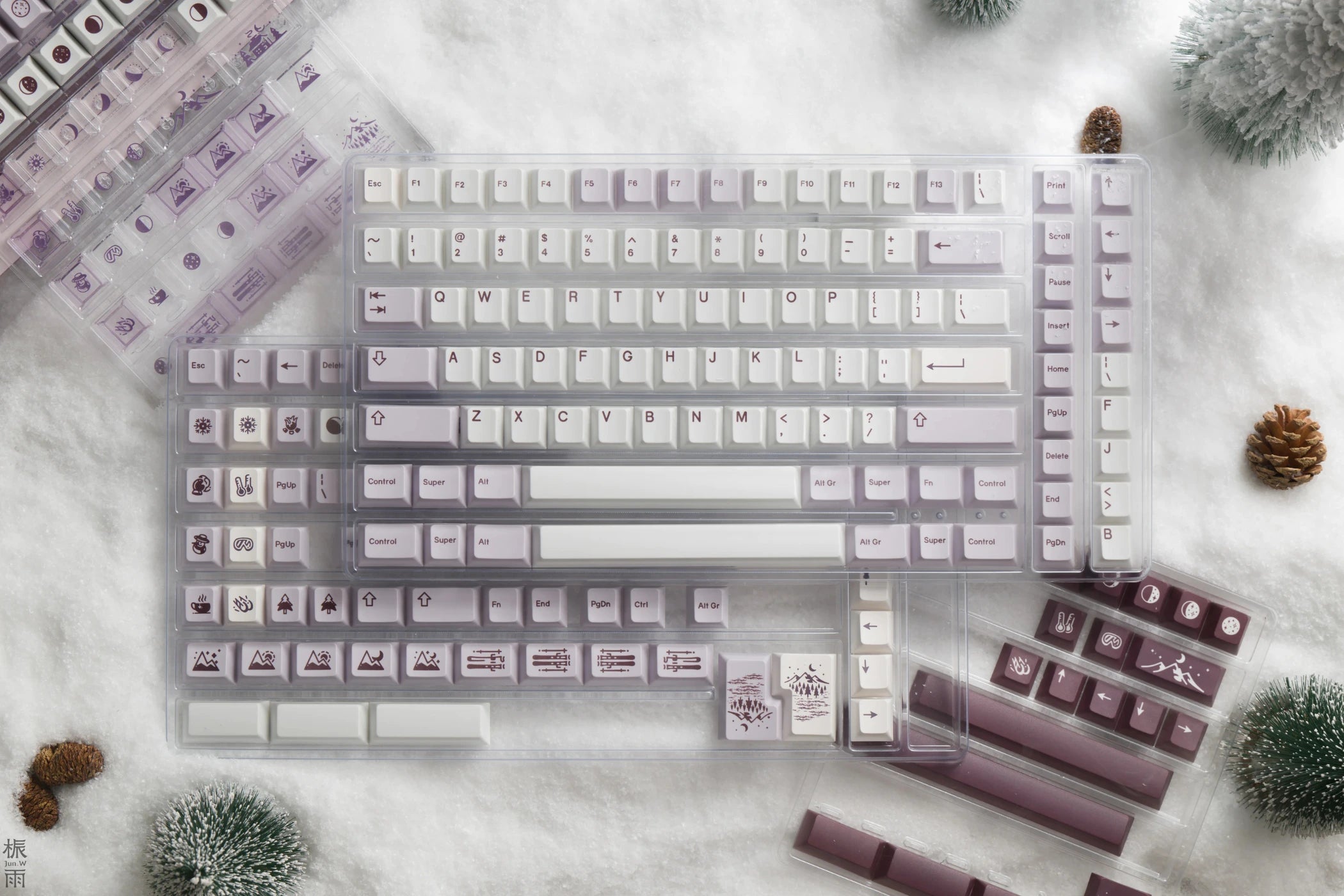 GoMaster Winter Breath R2 Keycap Set