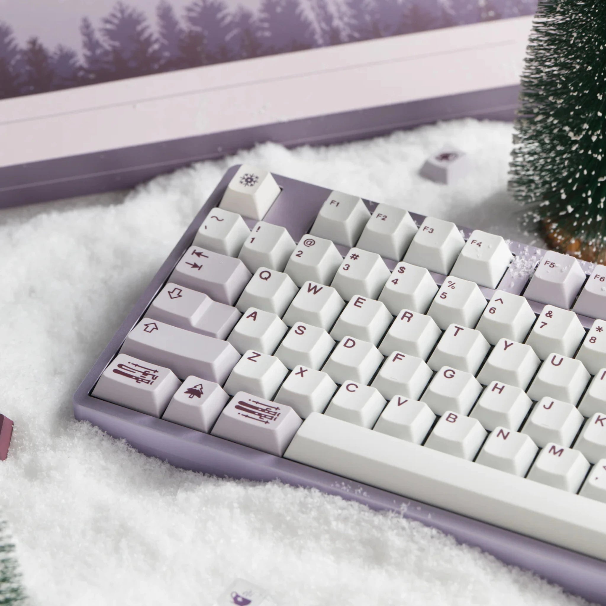 GoMaster Winter Breath R2 Keycap Set