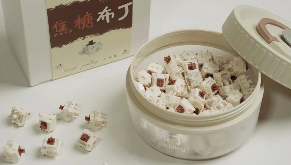 HMX Caramel Pudding Switches