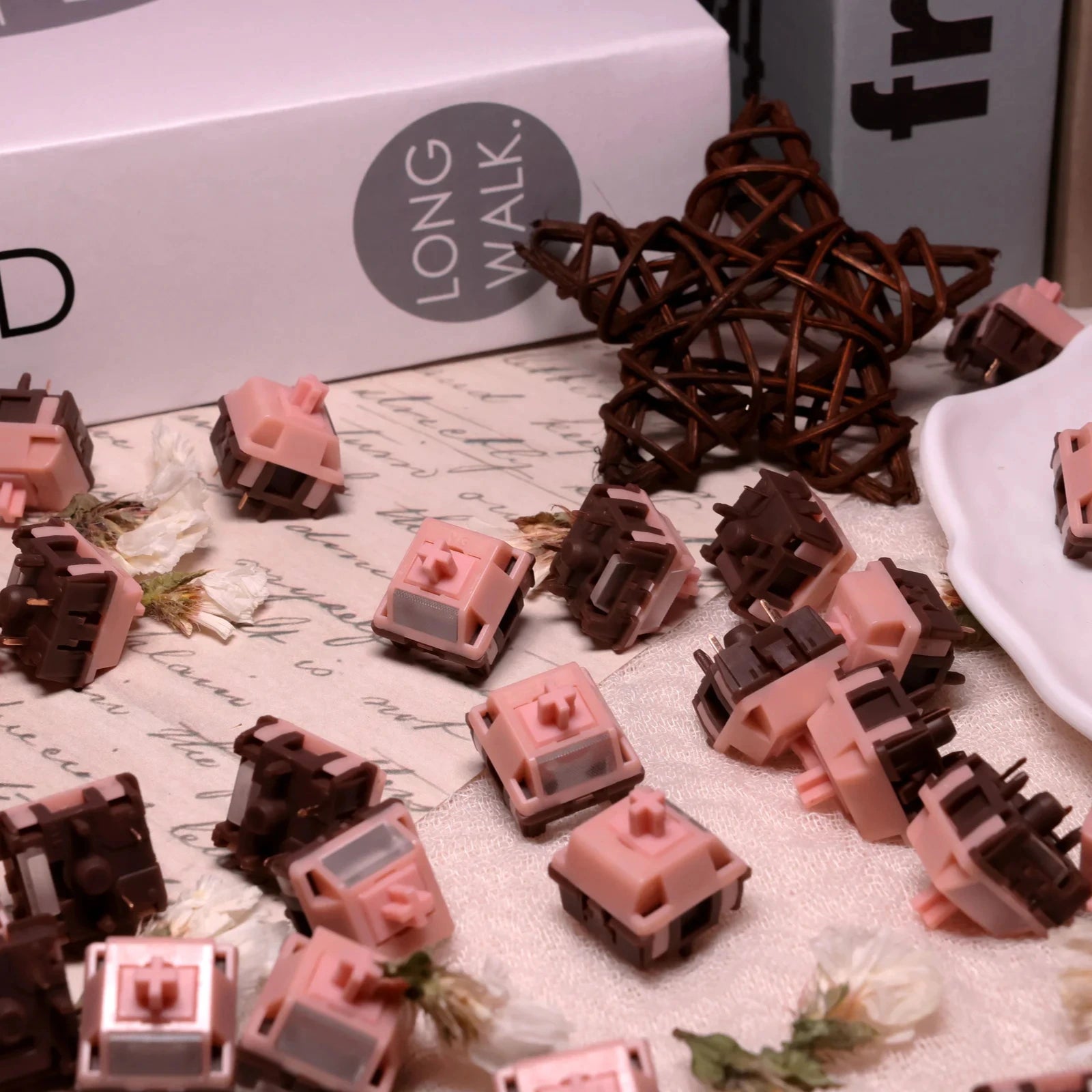 HMX Dirty Pink Linear Switches