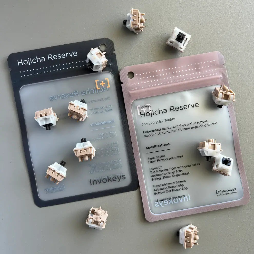 Invokeys Hojicha Reserve Switches