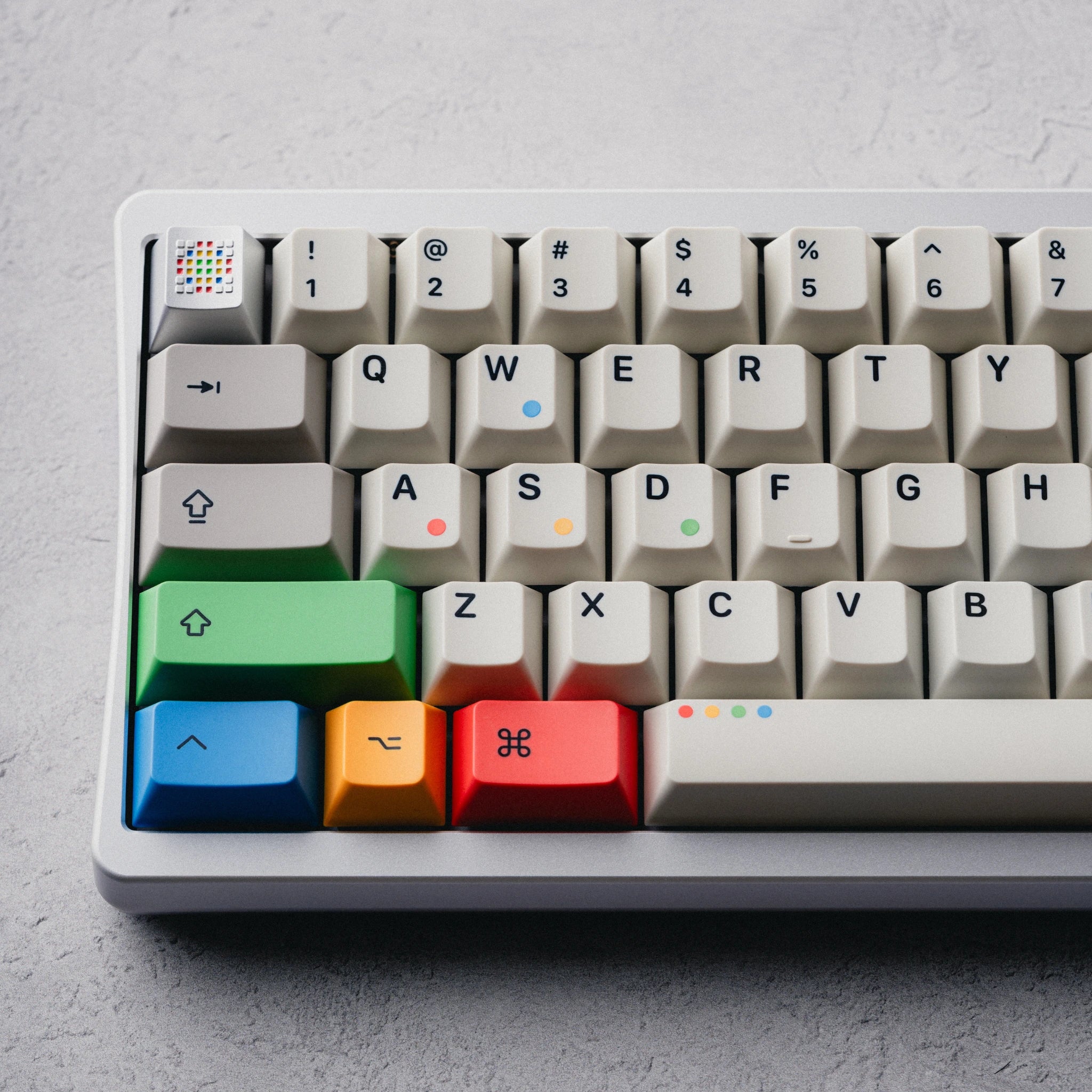 KAP Retro Lights R2 Keycap Set