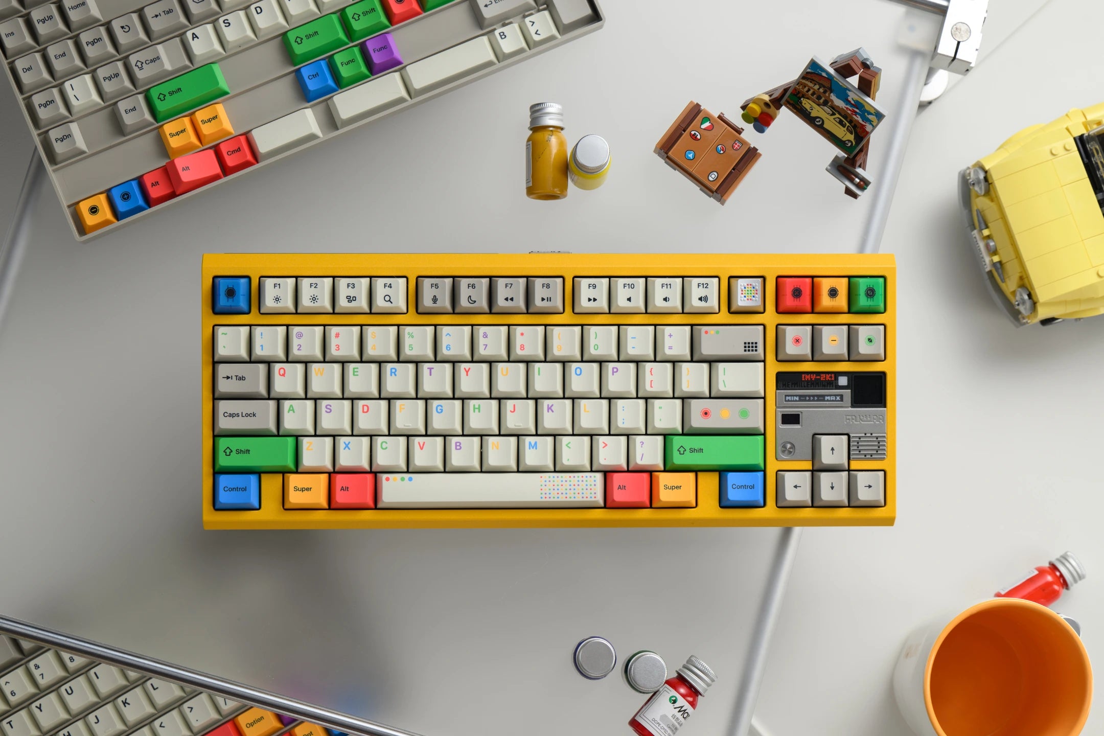 KAP Retro Lights R2 Keycap Set