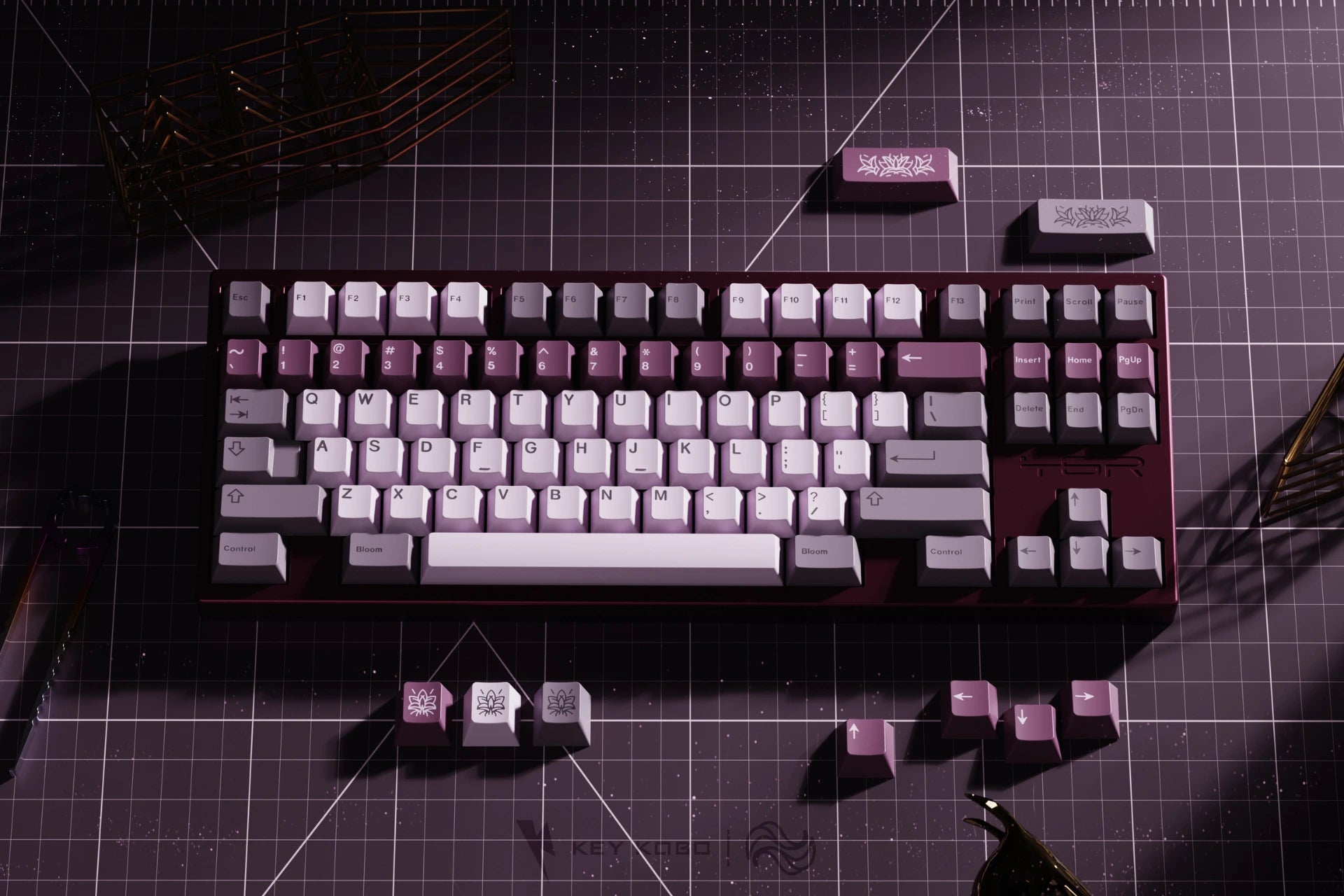 KKB Bloom Keycap Set