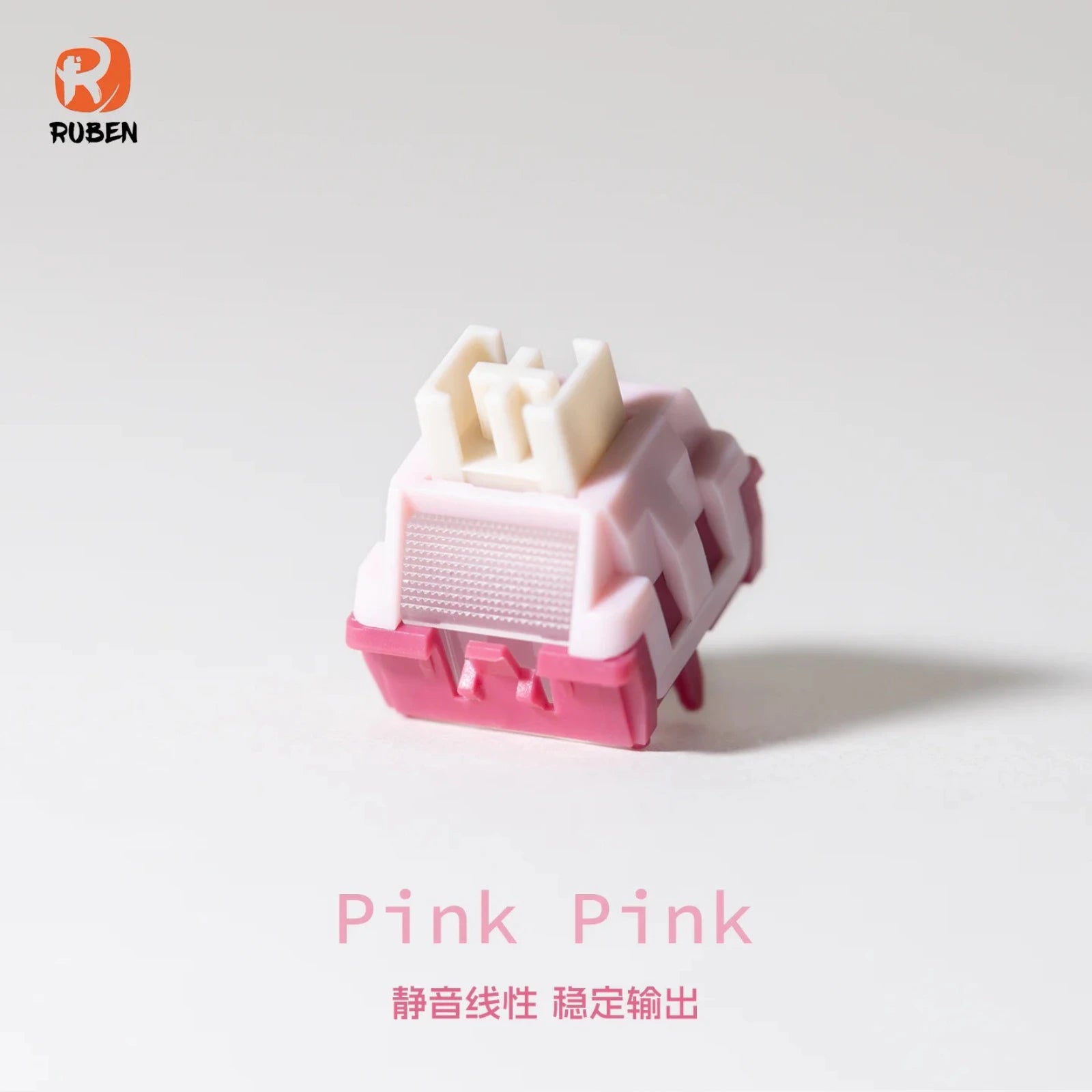 WingTree x Lichicx PinkPink Silent Linear Switches