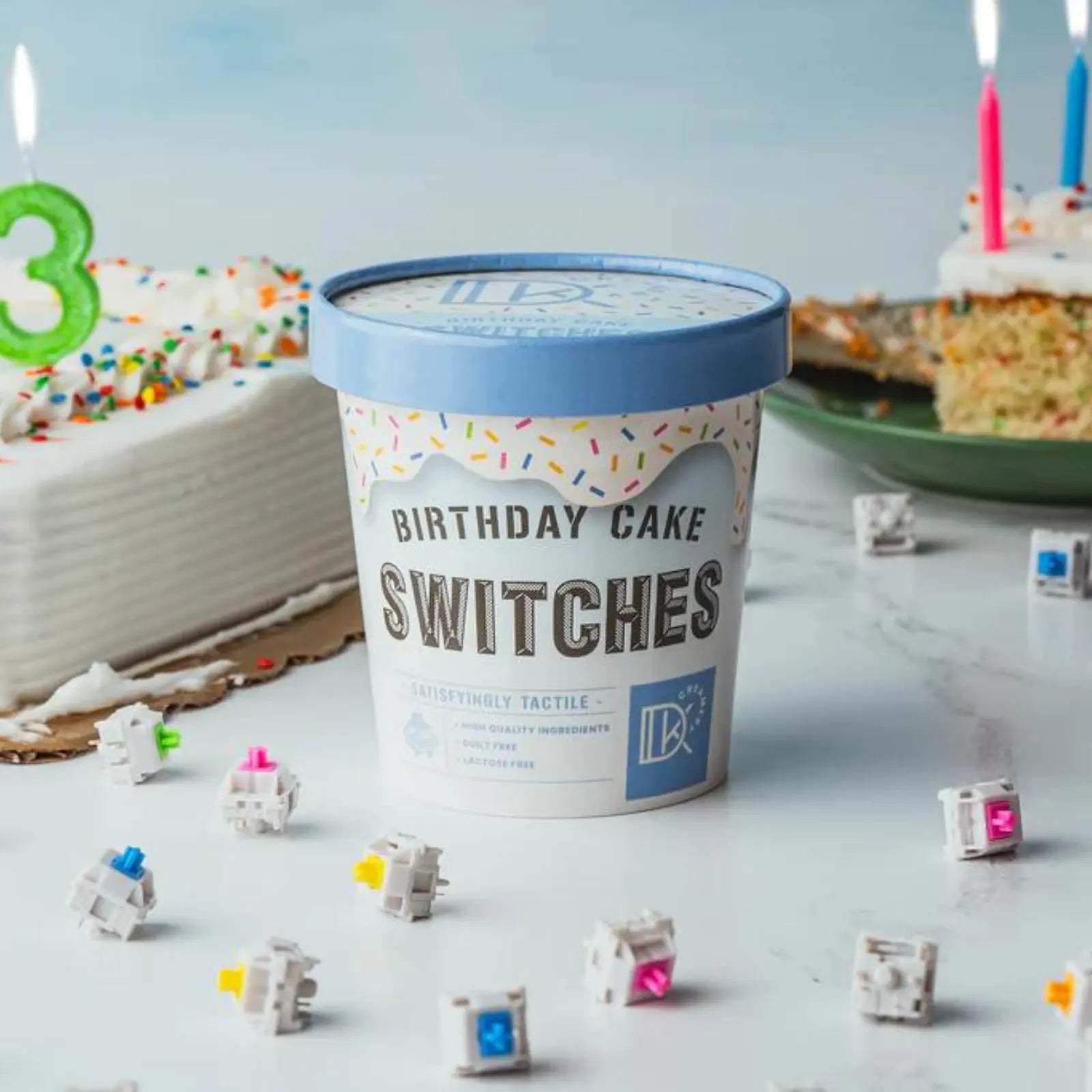 DK Creamery - Birthday Cake Switches