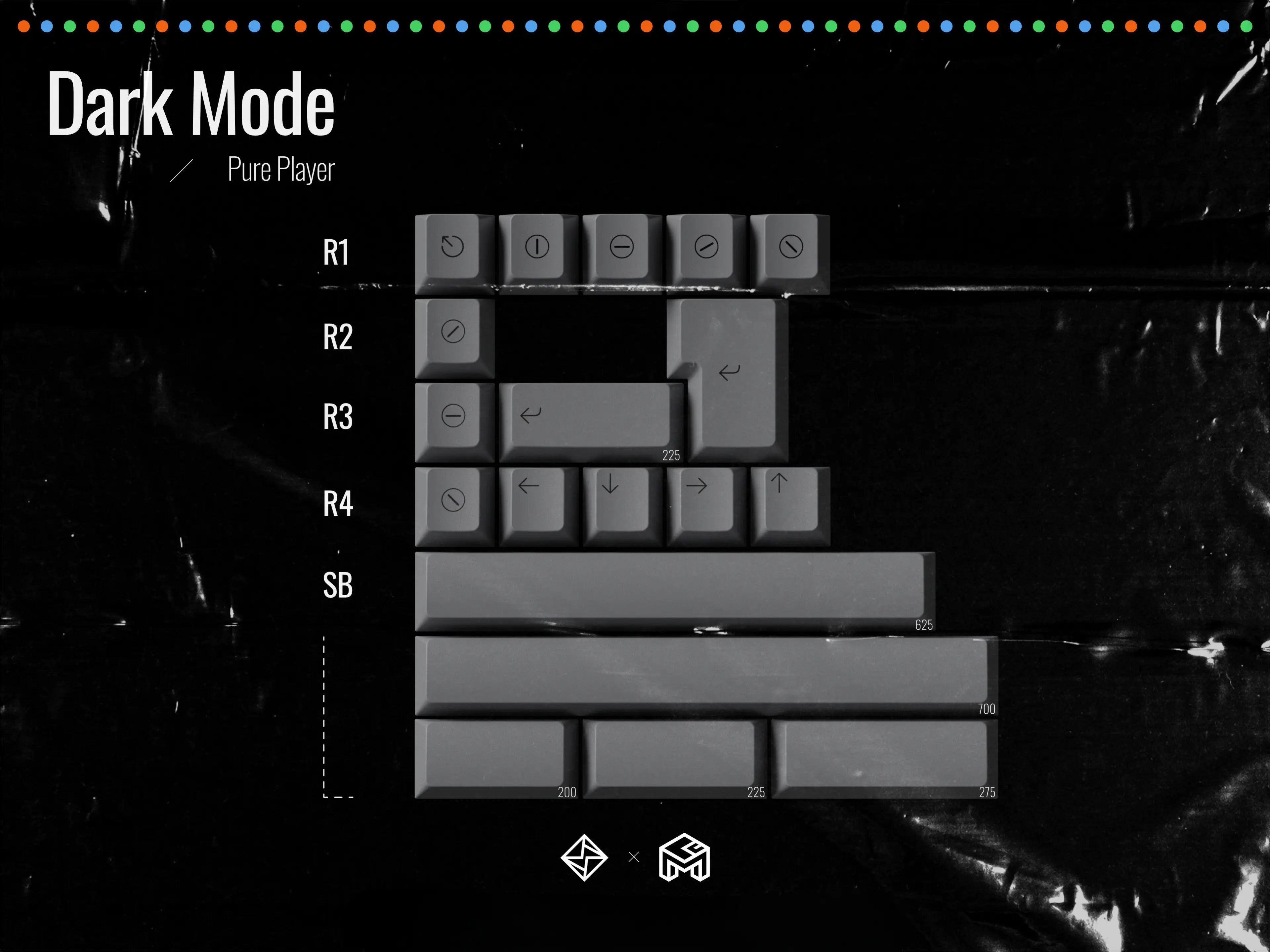 GoMaster Pure Player Keycap Set