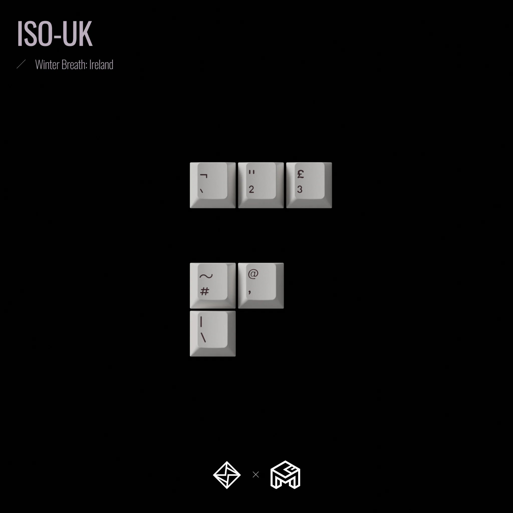 GoMaster Winter Breath R2 Keycap Set