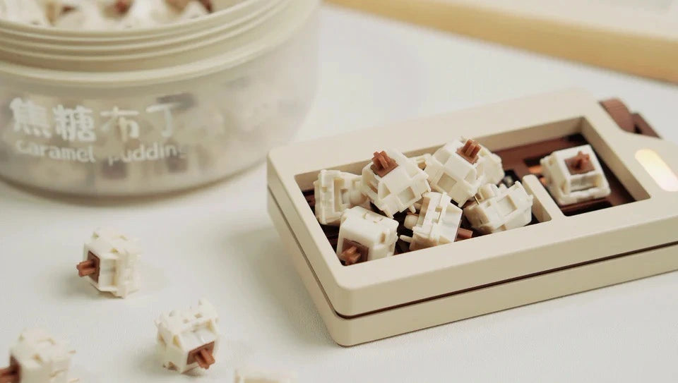 HMX Caramel Pudding Switches