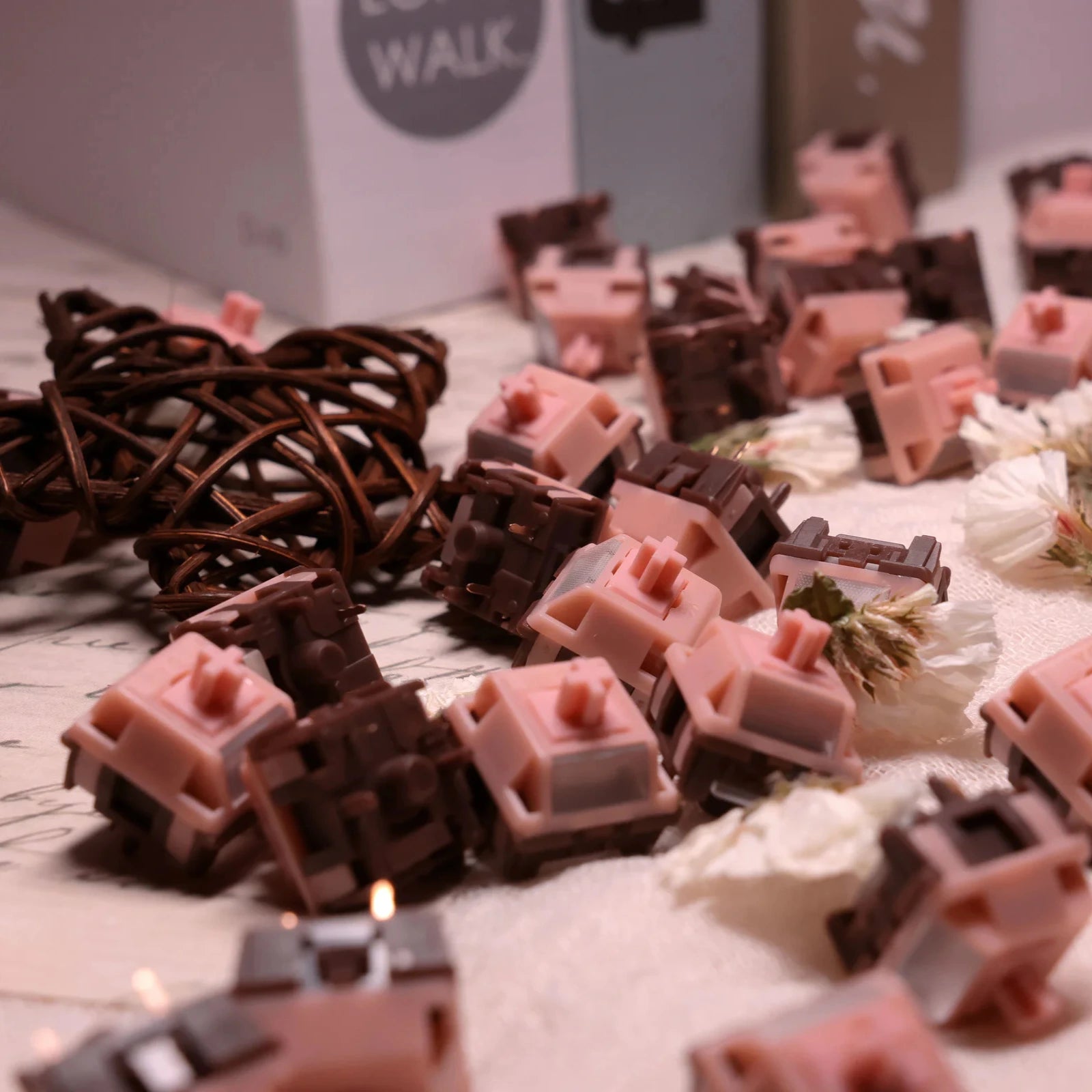 HMX Dirty Pink Linear Switches