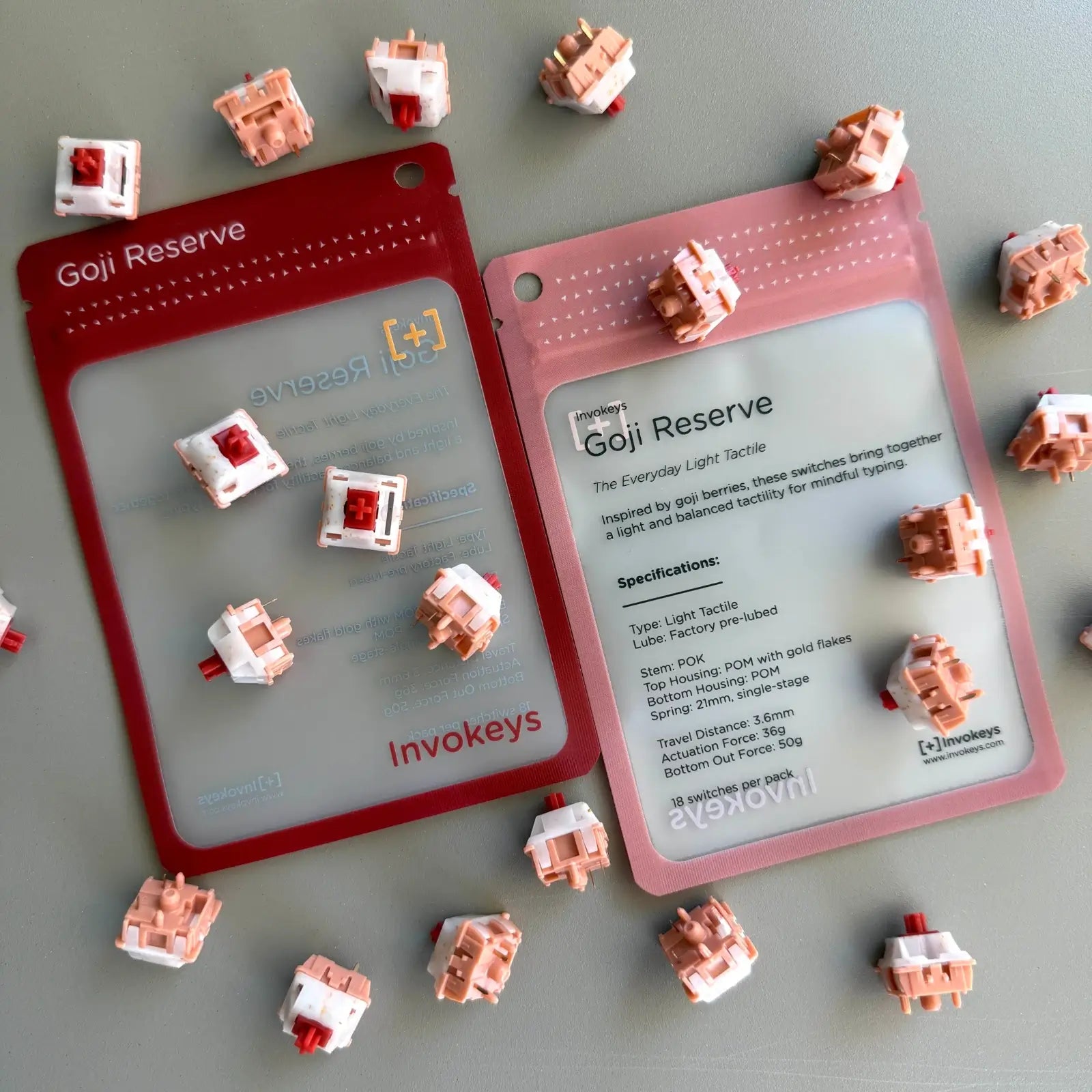 Invokeys Goji Reserve Switches