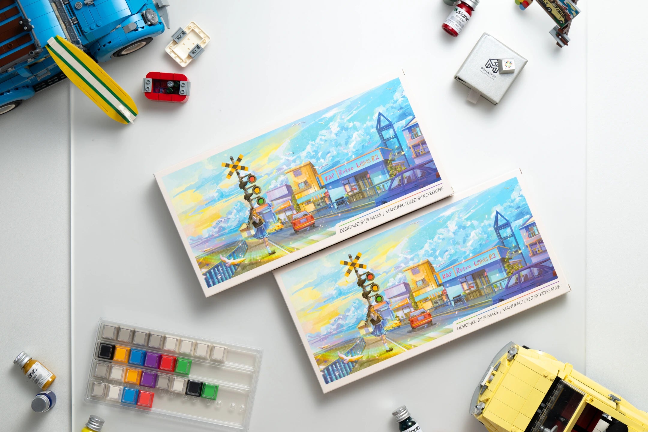 KAP Retro Lights R2 Keycap Set