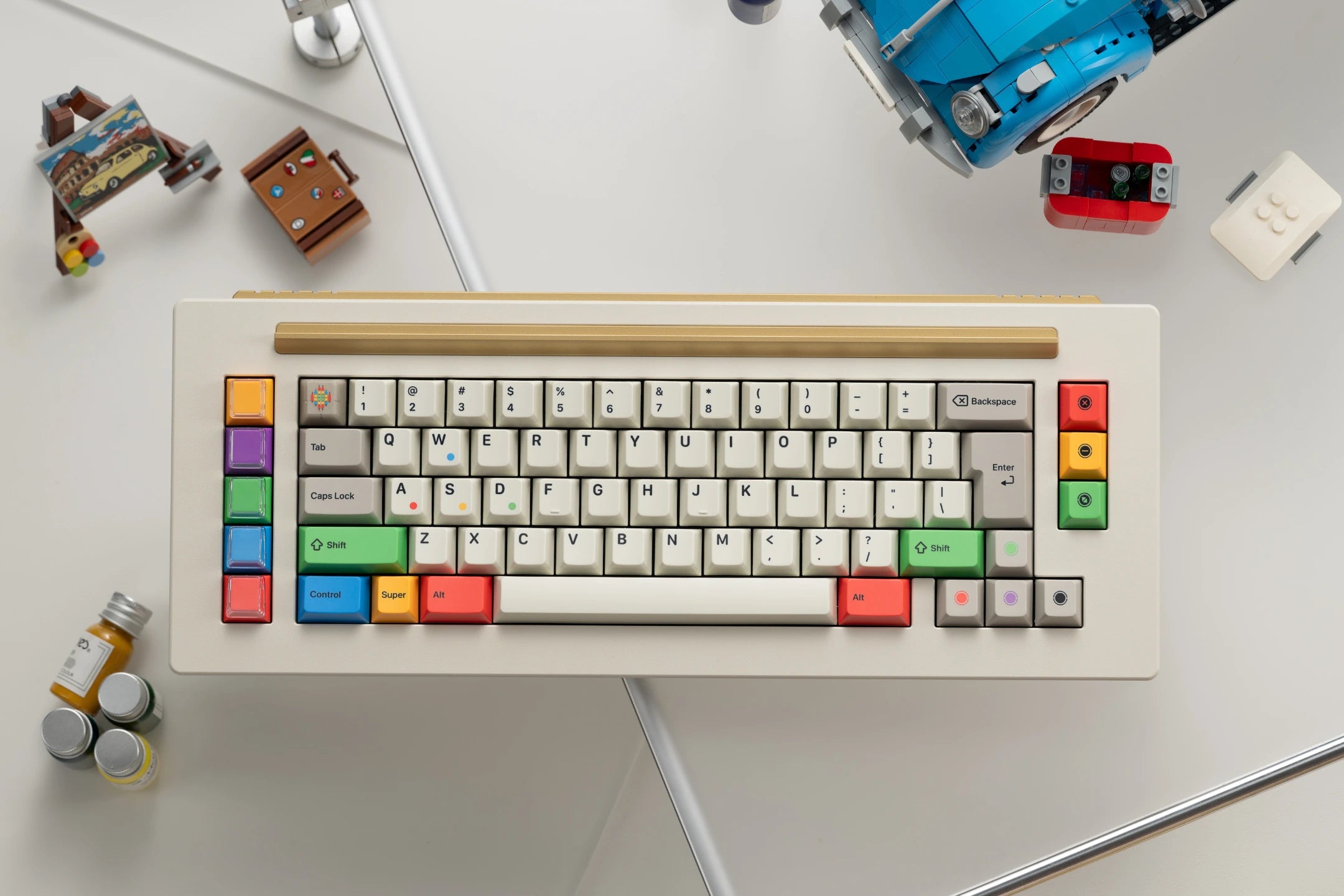 KAP Retro Lights R2 Keycap Set
