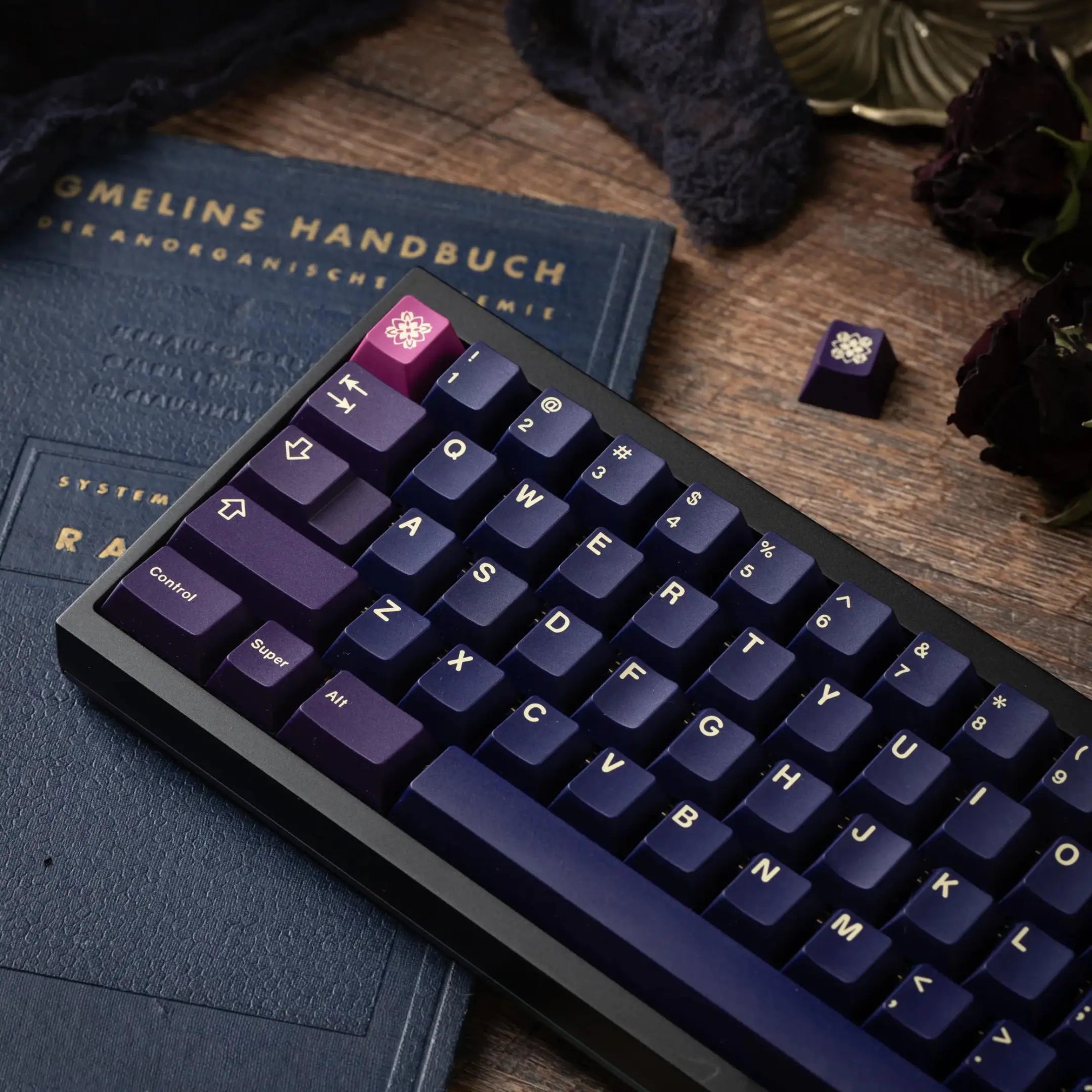 KeyKobo Helleborus Keycap Set - SerpentKeys