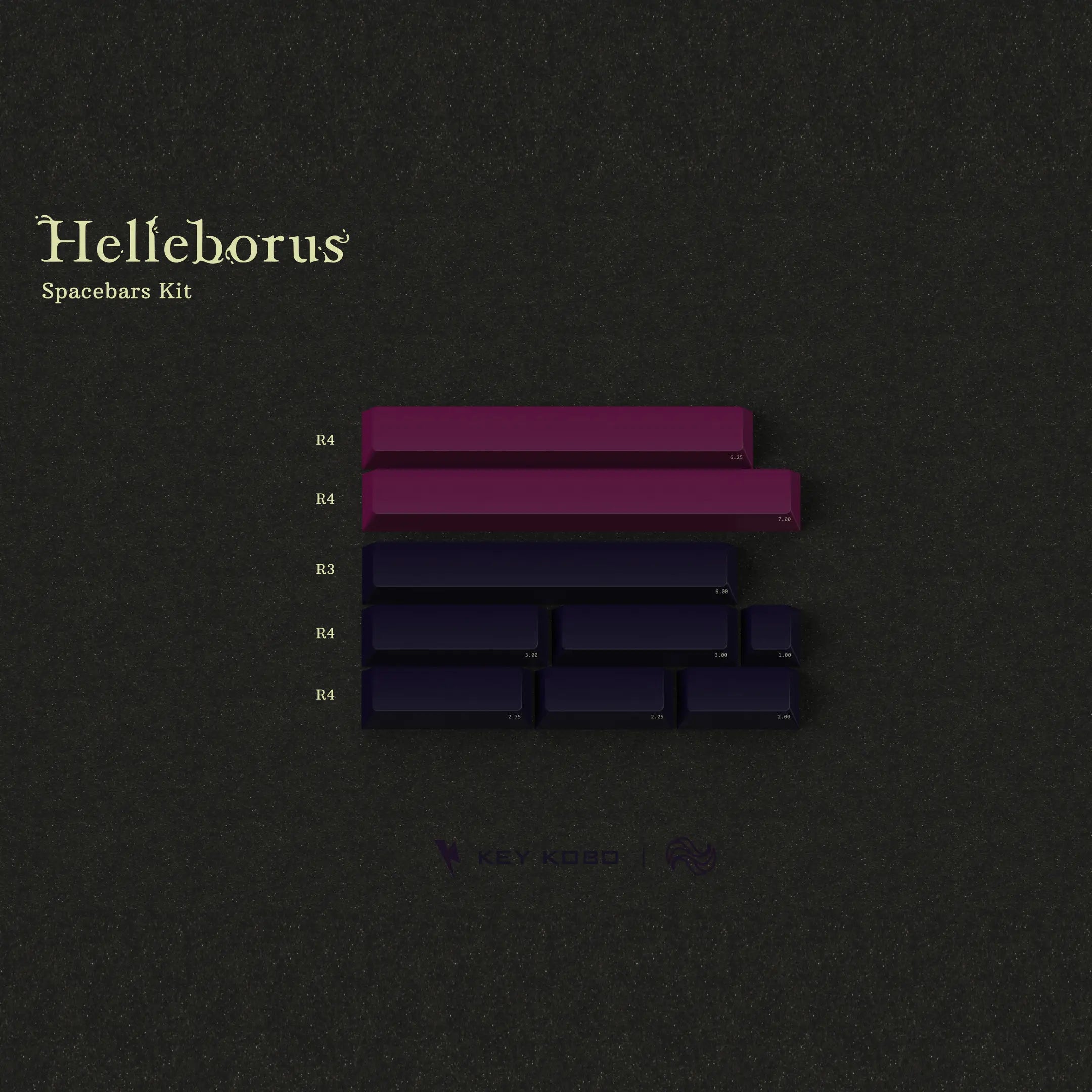 KKB Helleborus Keycap Set