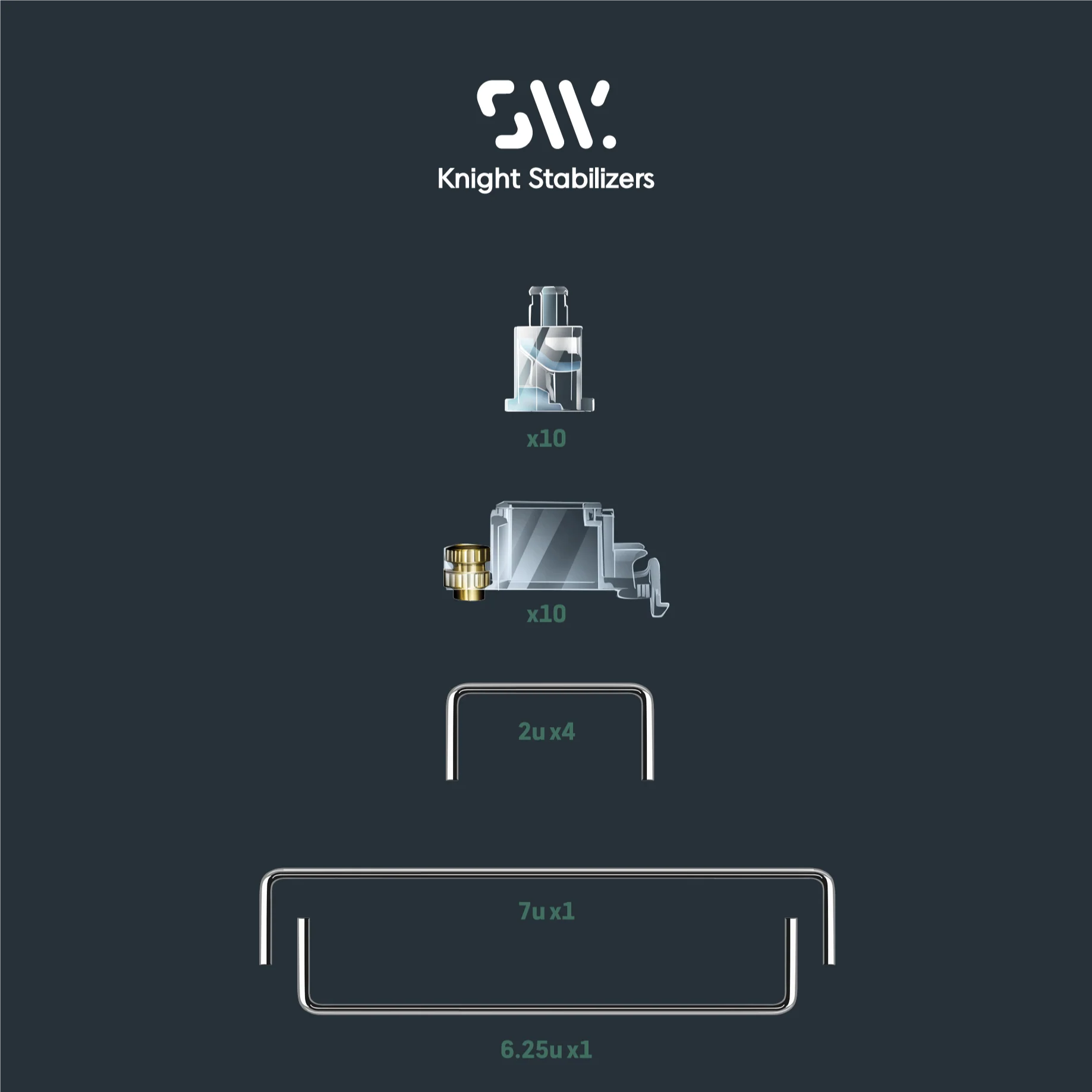 SW Knight Stabilisers V3